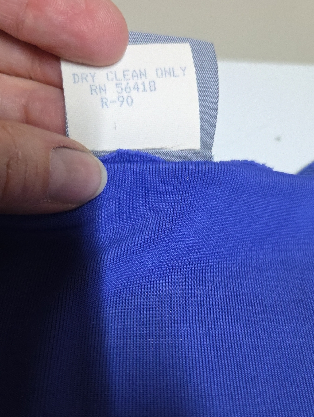 Rabbit Rabbit Rabbit Sleeveless Colorblock Dress Blue, Cream & Navy Sz 12 - Picture 7 of 7